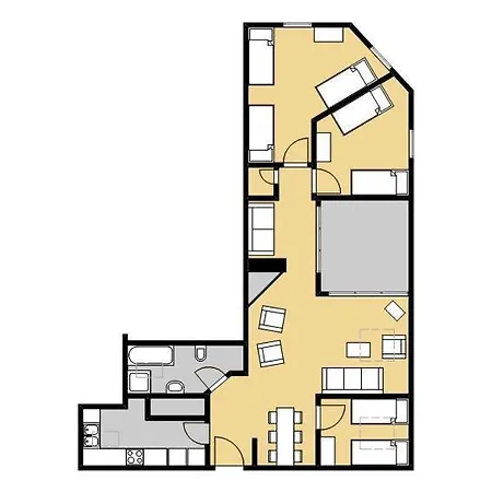 M M Central Apartments Gruppen, Handwerker Und Monteure Budget Berlin Zewnętrze zdjęcie