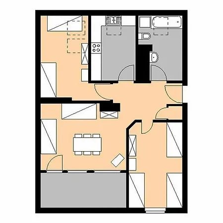 M M Central Apartments Gruppen, Handwerker Und Monteure Budget Berlin Zewnętrze zdjęcie